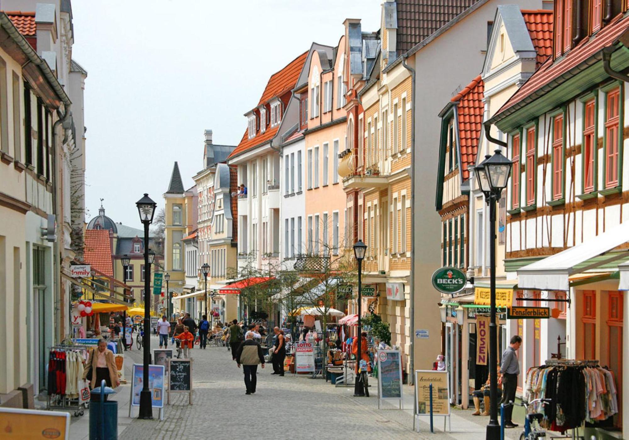 Ferienwohnung Am Muehlenberg Waren  Bagian luar foto